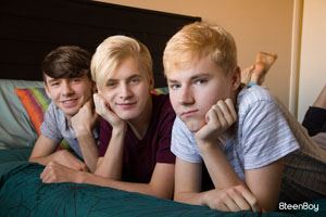 Caleb Gray, Adam Hunt and Bryce Foster 30