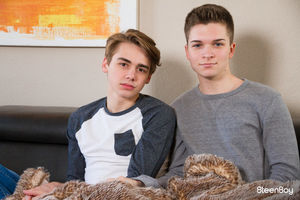 Young gay boys Taylor Coleman and Paxton Ward combine their wonder twink powers 12