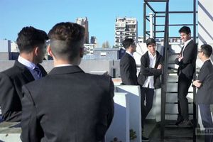 Felix Harris, Francis Gerard and Tommy Amea in Buenos Aires 2