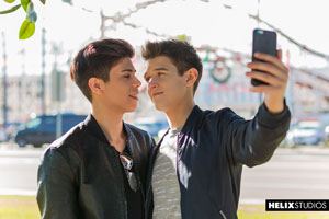 Evan Parker  and Landon Vega 12