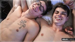 Max Carter, Blake Mitchell and Ben Masters 50