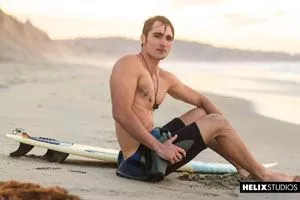 Surfer Solo - Sexy surfer Luke Wilder